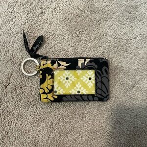 Vera Bradley Baroque Pattern Zip ID Case